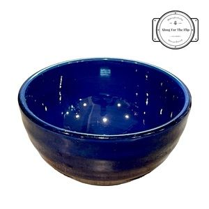 Gibson Elite Hand-painted Blue Cereal Bowl
